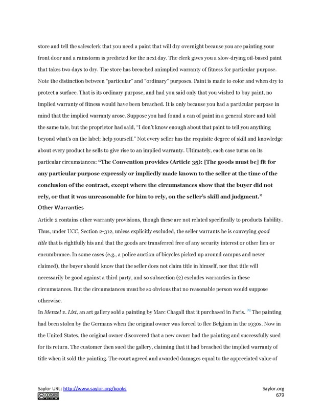 Business Law and the Legal Environment - Page 679